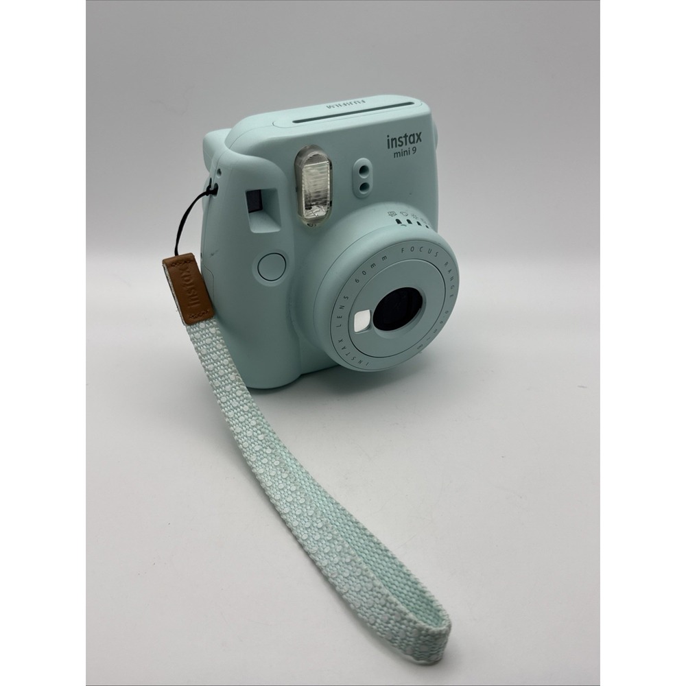 FUJIFILM Instax Mini 9 Ice Blue Instant Film Camera GC-6587